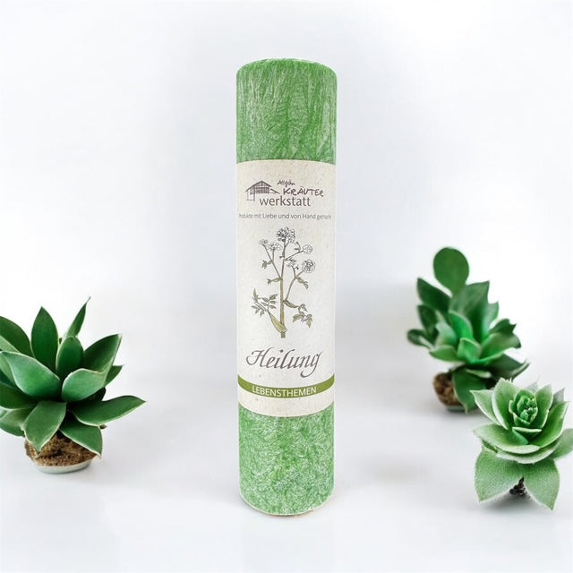 Allgäuer Heilkräuterkerze "Heilung" -Lebensthemen-