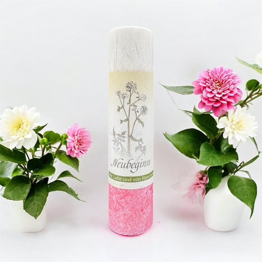 Allgäuer Heilkräuterkerze "Neubeginn" -Lebensthemen-