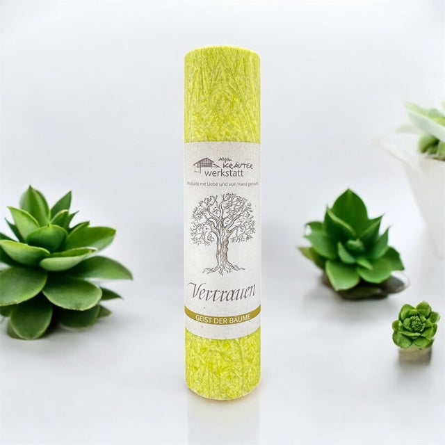 Allgäuer Heilkräuterkerze "Vertrauen" -Geist der Bäume- Die Birke