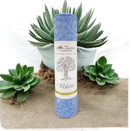 Allgäuer Heilkräuterkerze "Vision" -Geist der Bäume- Die Tanne