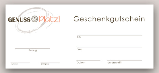 Geschenkgutschein